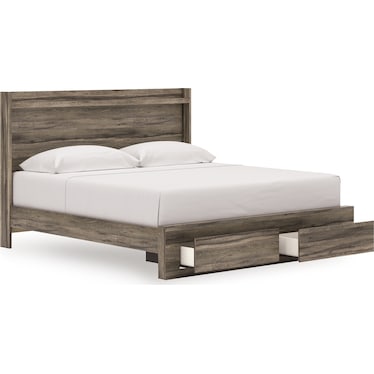 BAYSTORM KING PANEL STORAGE BED