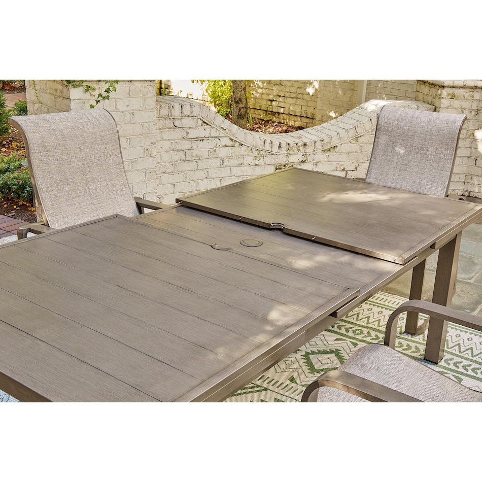 beach front beige table   