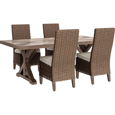 BEACHCROFT 5-PC OUTDOOR DINING SET