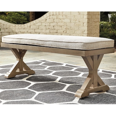BEACHCROFT BENCH WITH CUSHION