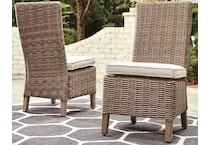 beachcroft beige side chair   