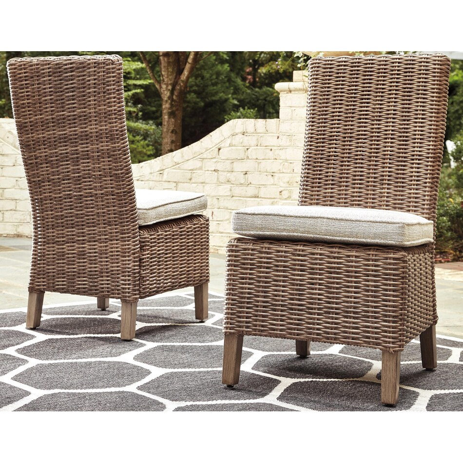 beachcroft beige side chair   