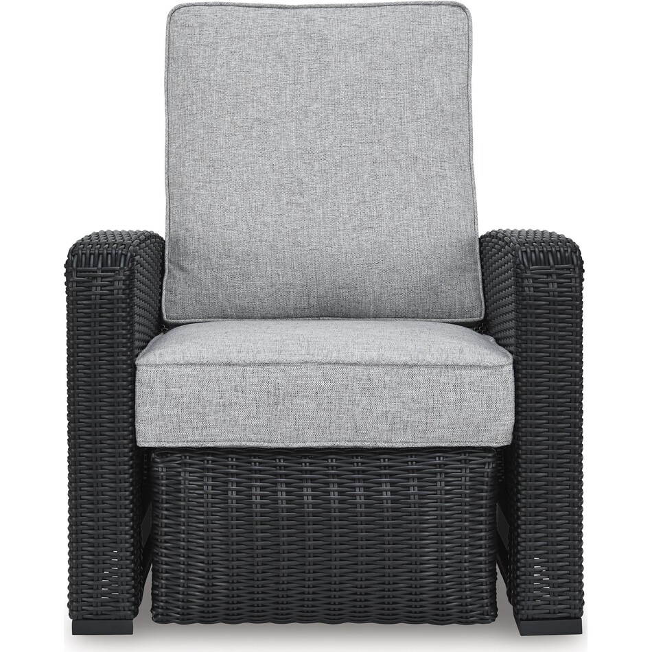 beachcroft black light gray chair   