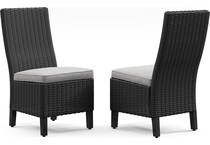beachcroft lighy grey side chair   