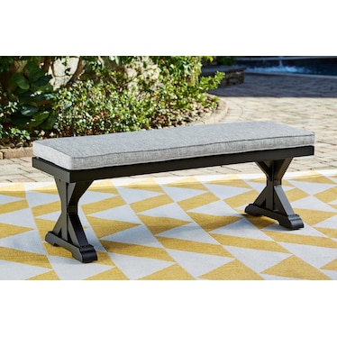 BEACHCROFT BENCH WITH CUSHION