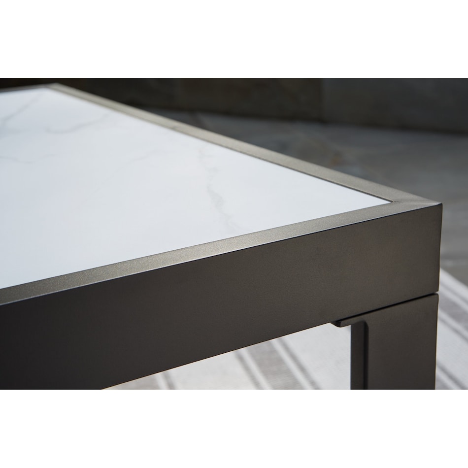 beachloft black gray cocktail table   