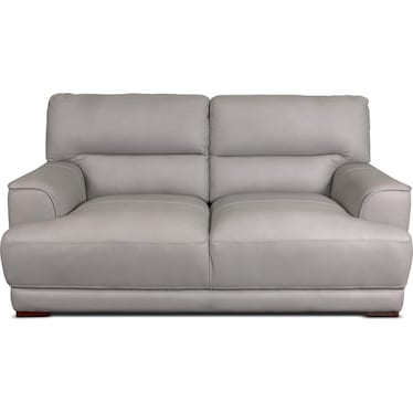 BEAU LEATHER LOVESEAT