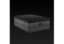 beautyrest black hi foundation top color: black side color: black accent color: none box spring queen   