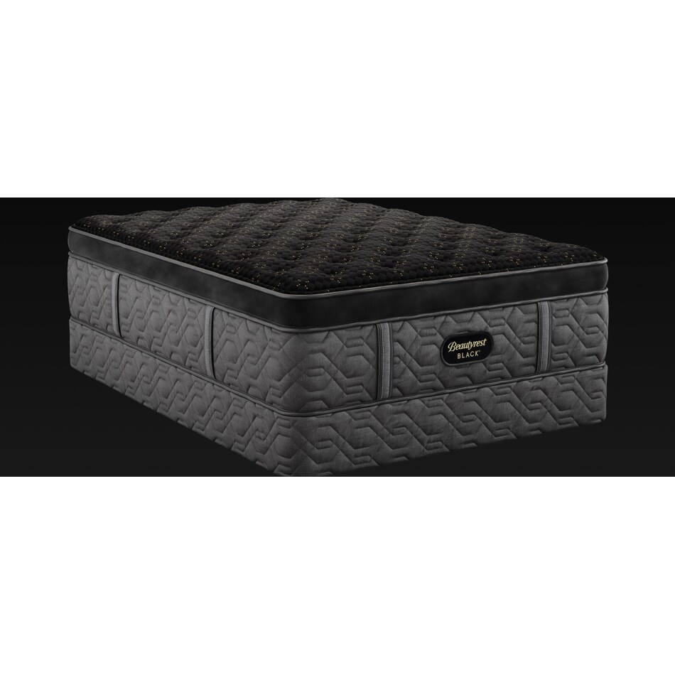 beautyrest black hi foundation top color: black side color: black accent color: none box spring queen   