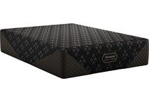 beautyrest black hyb xcs series  plush top color: black side color: black accent color: silver mattress cal king   
