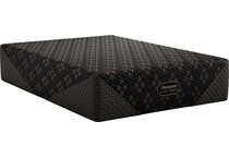 beautyrest black hyb xcs series  firm top color: black side color: black accent color: gold mattress twin xl   
