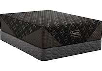 beautyrest black hyb xcs series  medium top color: black side color: black accent color: gold mattress king   