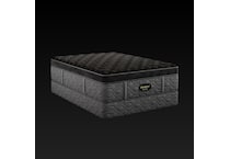 beautyrest black low foundation top color: black side color: black accent color: none box spring twin xl   