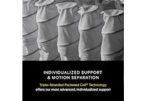 beautyrest black series  firm pt top color: gray side color: black accent color: black mattress twin xl   