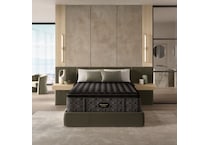 beautyrest black series  firm pt top color: black side color: black accent color: silver mattress cal king   
