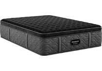 beautyrest black series  firm pt top color: black side color: black accent color: silver mattress twin xl   