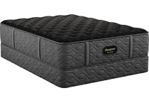 beautyrest black series  medium tt top color: black side color: black accent color: silver mattress cal king   