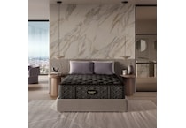 beautyrest black series  medium tt top color: black side color: black accent color: silver mattress cal king   