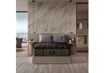 beautyrest black series  medium tt top color: black side color: black accent color: silver mattress twin xl   