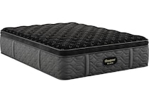 beautyrest black series  plush pt top color: black side color: black accent color: silver mattress full   