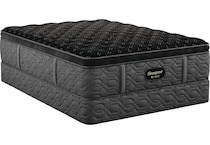 beautyrest black series  plush pt top color: black side color: black accent color: silver mattress full   