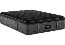 beautyrest black series  plush pt top color: black side color: black accent color: silver mattress twin xl   