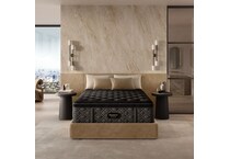 beautyrest black series  plush pt top color: black side color: black accent color: silver mattress twin xl   