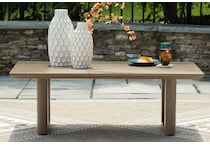 beige cocktail table   