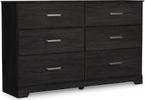 belachime black dresser   