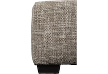 bella brown cocktail ottoman   
