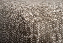 bella brown cocktail ottoman   