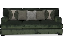 bella green sofa   