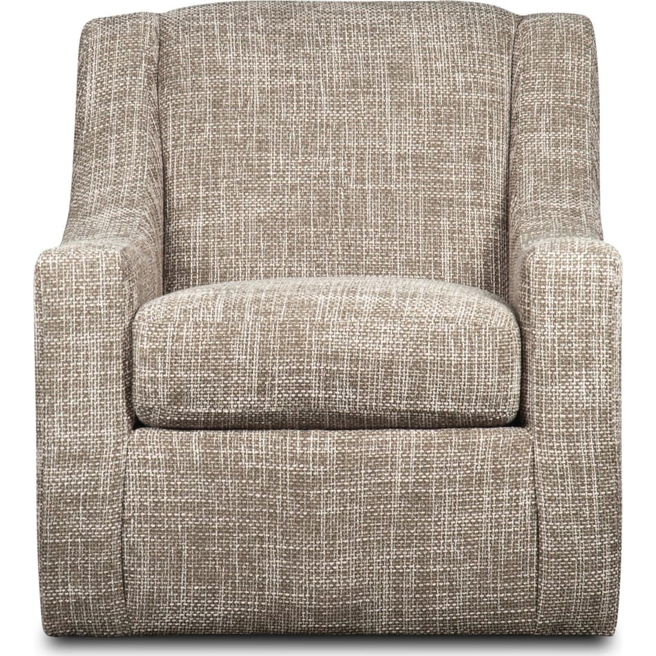 bella grey accent chair   