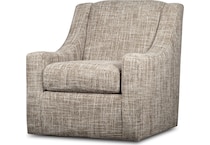 bella grey accent chair   