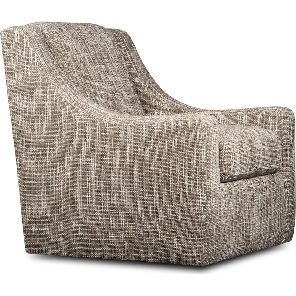 bella grey accent chair   