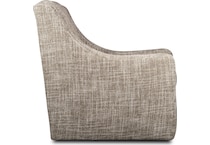 bella grey accent chair   