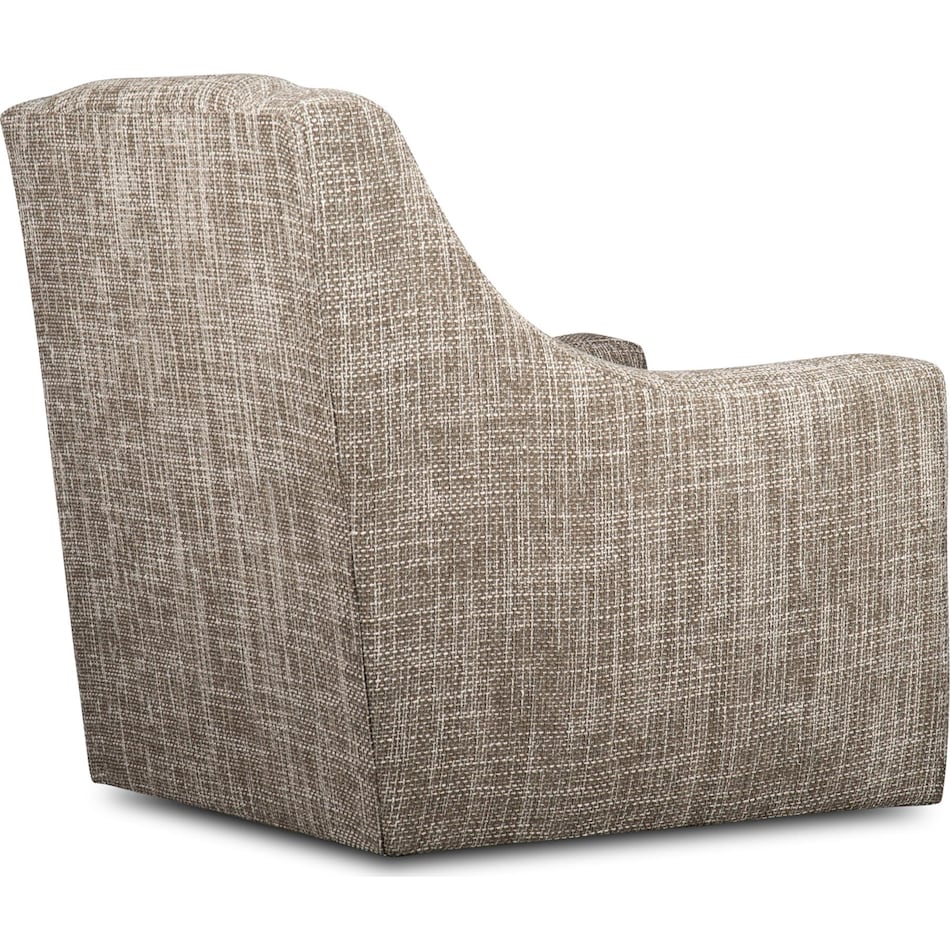 bella grey accent chair   