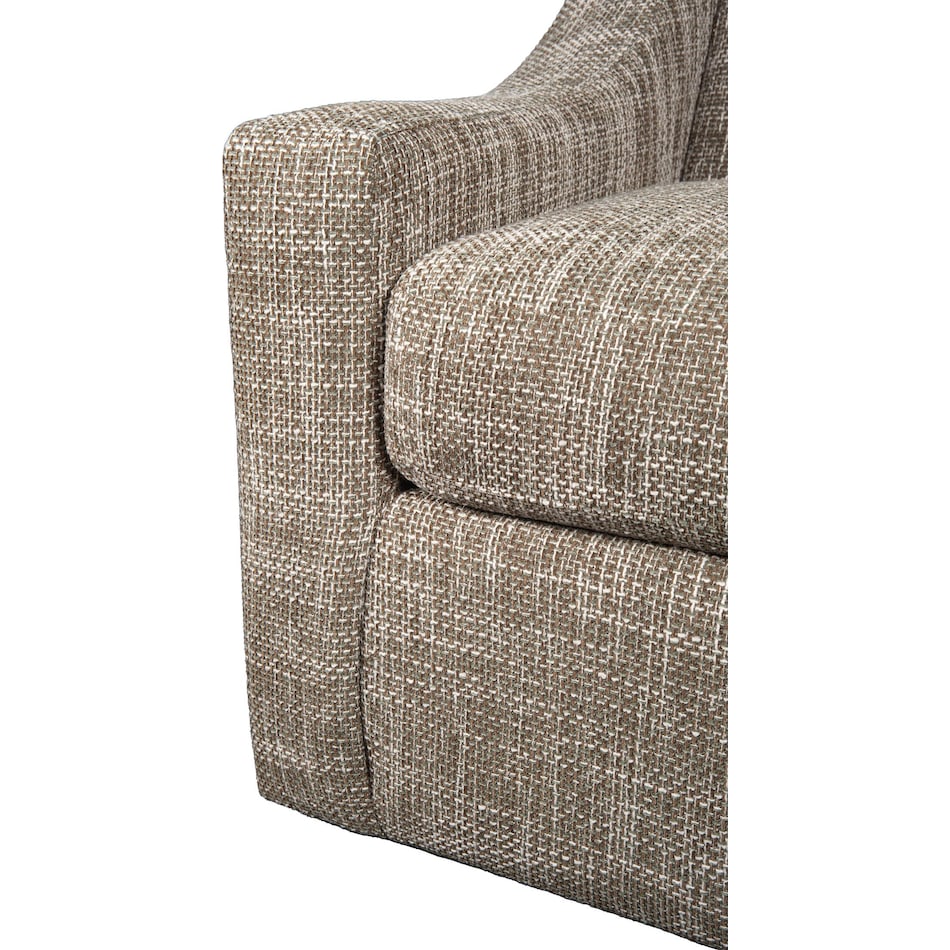 bella grey accent chair   