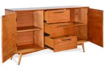 bellmore dining brown sideboard server   