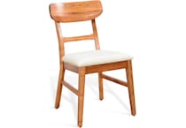 bellmore dining cinnamon side chair   