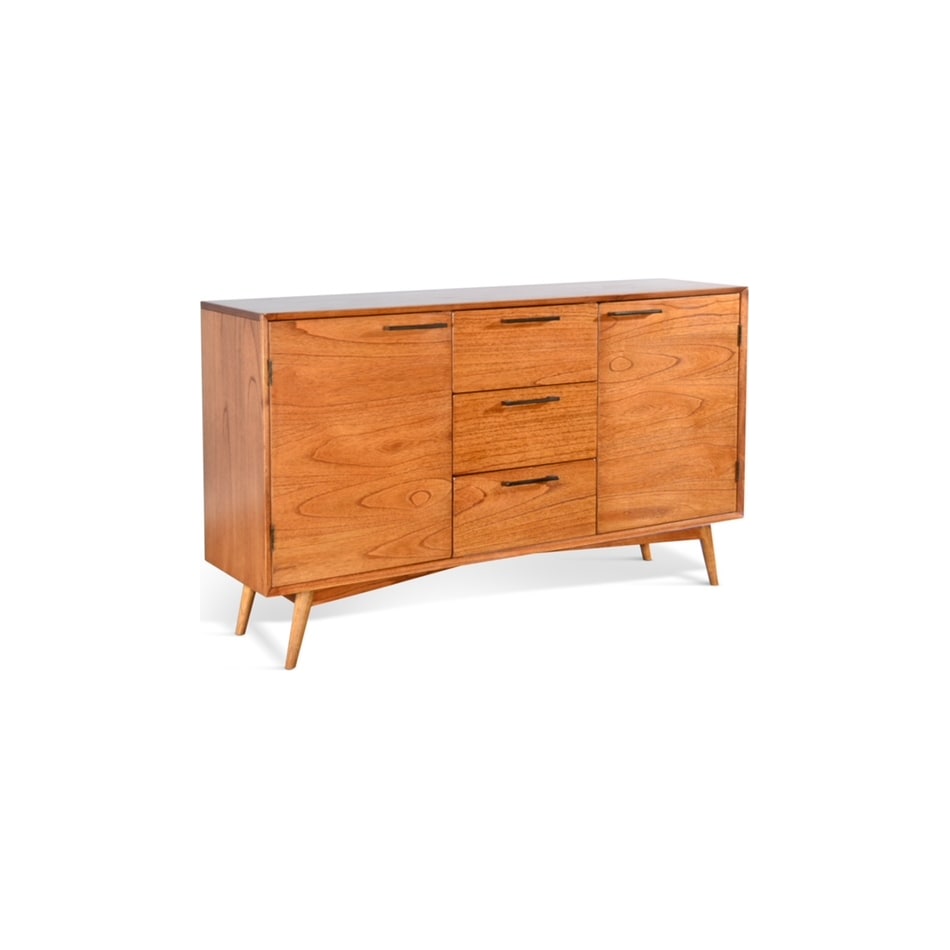 bellmore brown sideboard server   