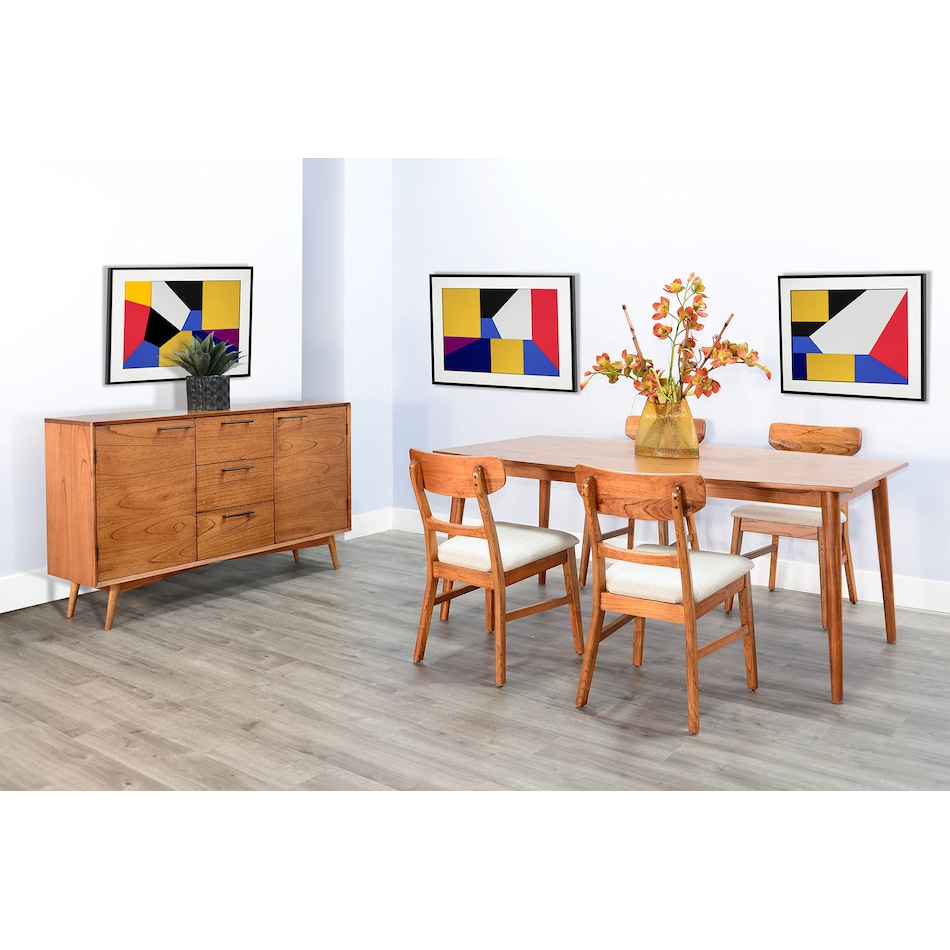 bellmore brown sideboard server   