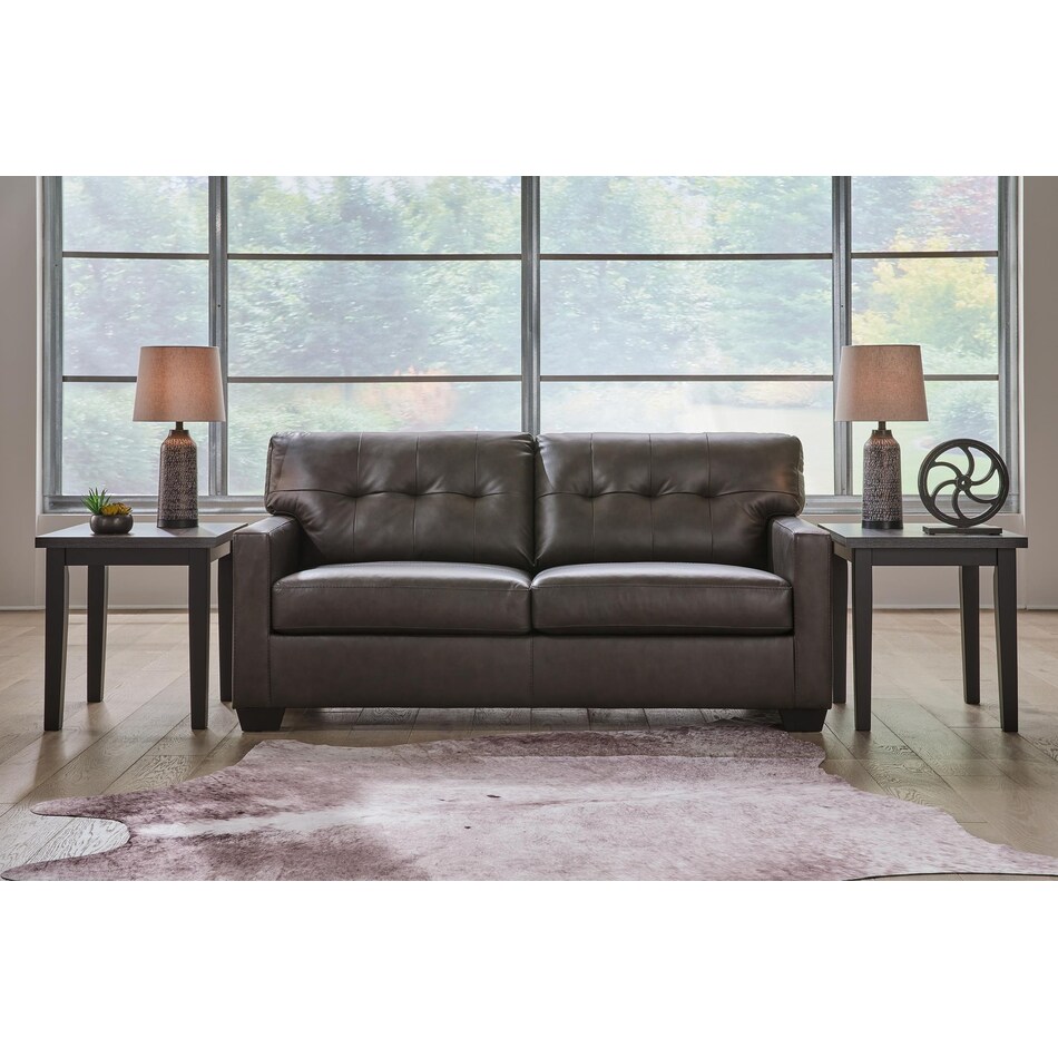 belziani storm leather sofa   