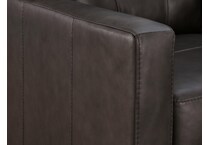 belziani storm leather sofa   