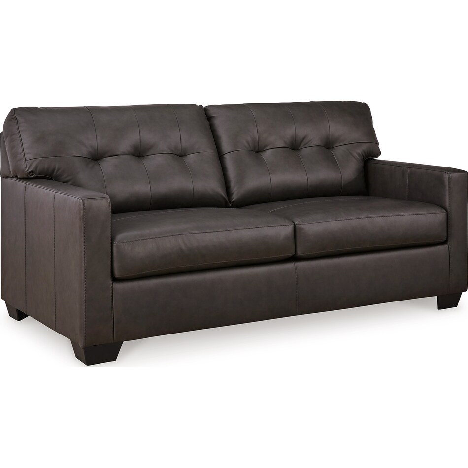 belziani storm leather sofa   