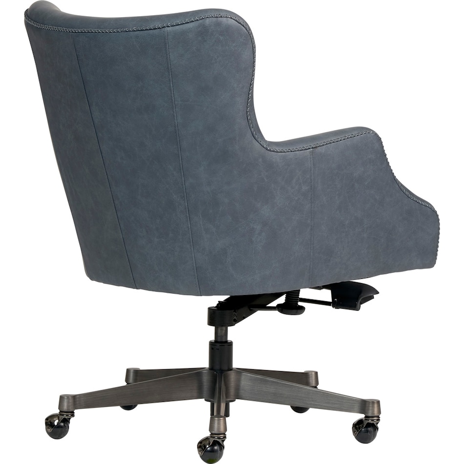 benedict venetian blue desk chair   