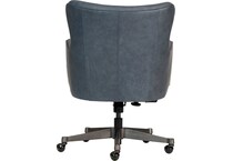 benedict venetian blue desk chair   