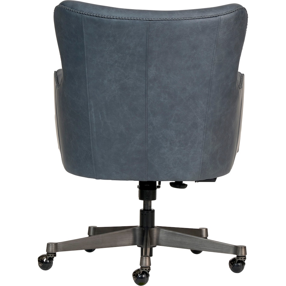 benedict venetian blue desk chair   