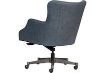 benedict venetian blue desk chair   