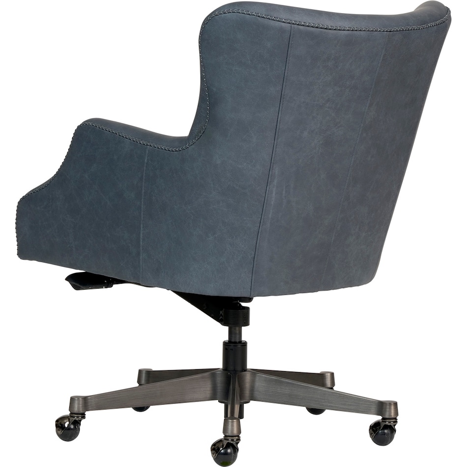 benedict venetian blue desk chair   